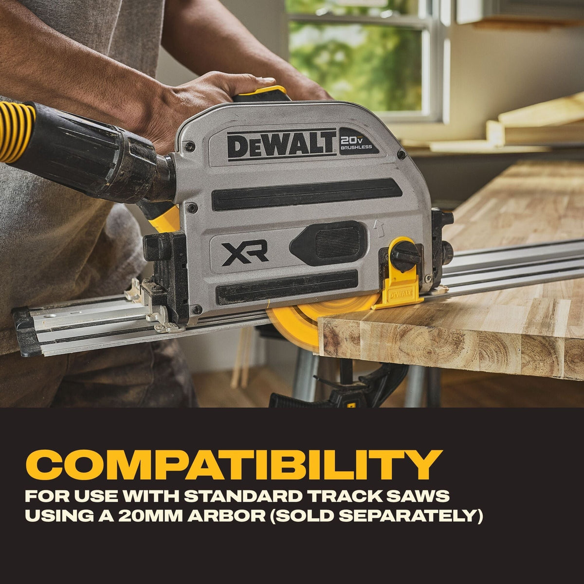 DEWALT 6-1/2-in. 52-Tooth Laminate And Melamine Track Saw Blade (DWA261252TS)