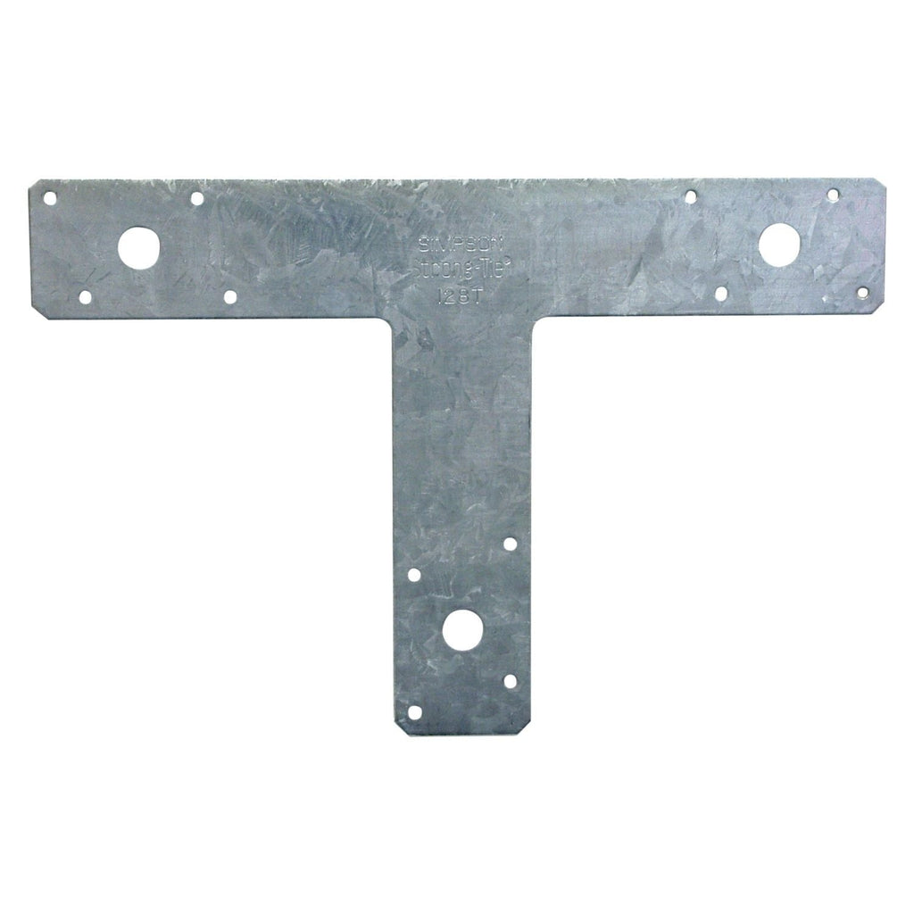Simpson Strong-Tie 128T 12-in. x 8-in. 14-Gauge Galvanized T Strap