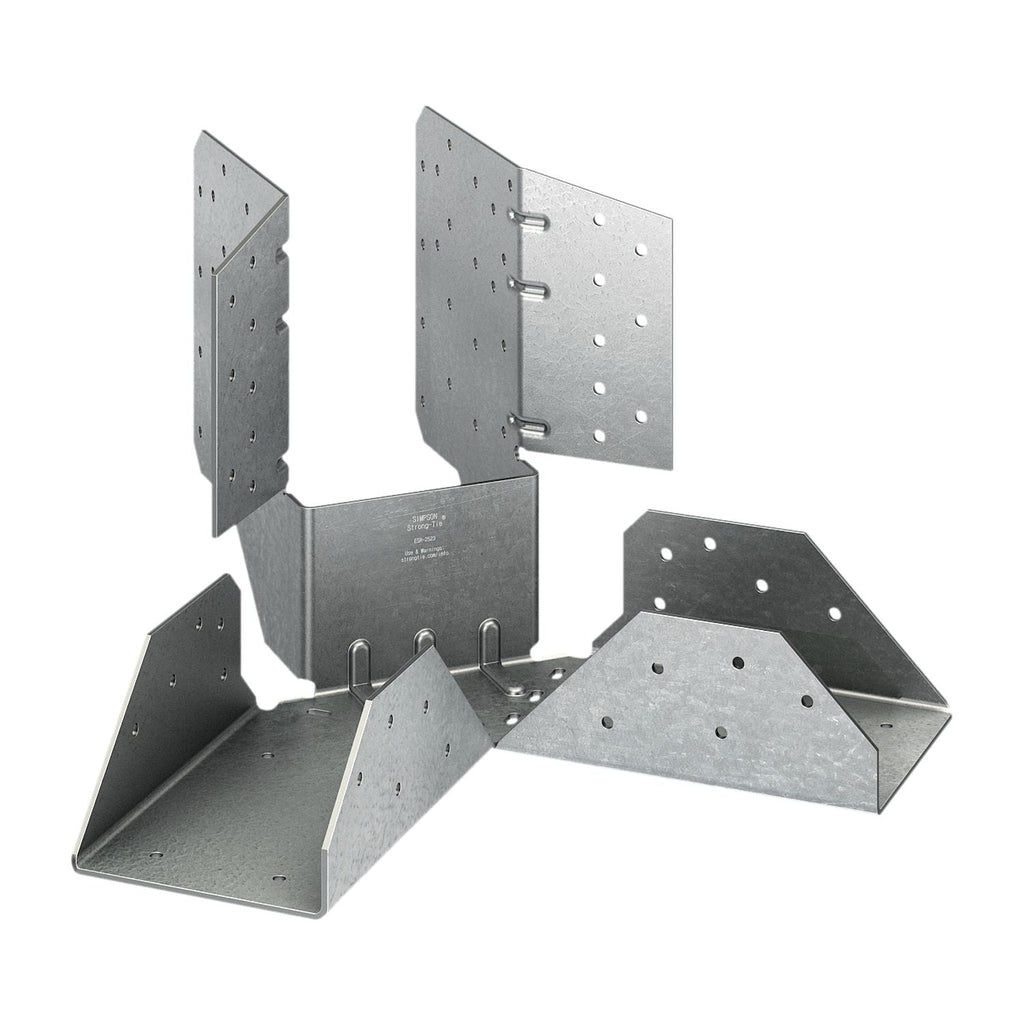 Simpson Strong-Tie Galvanized Hip-Ridge Connector for 4x Ridge, 4x Hip (HHRC44)