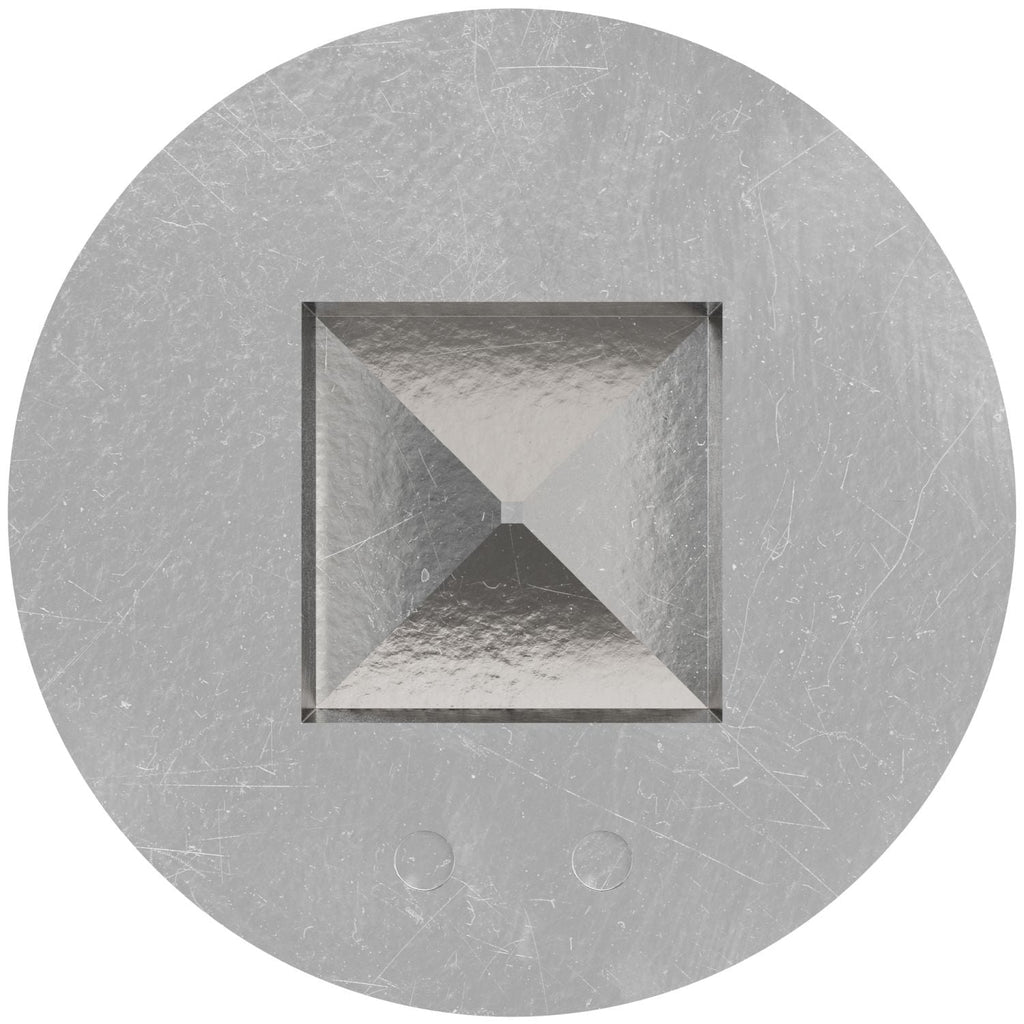 Simpson Strong-Tie S07125FBB Trim-Head Screw, Square Drive, #7 x 1-1/4-in. #1 SQ, Type 305, 5000-Pack