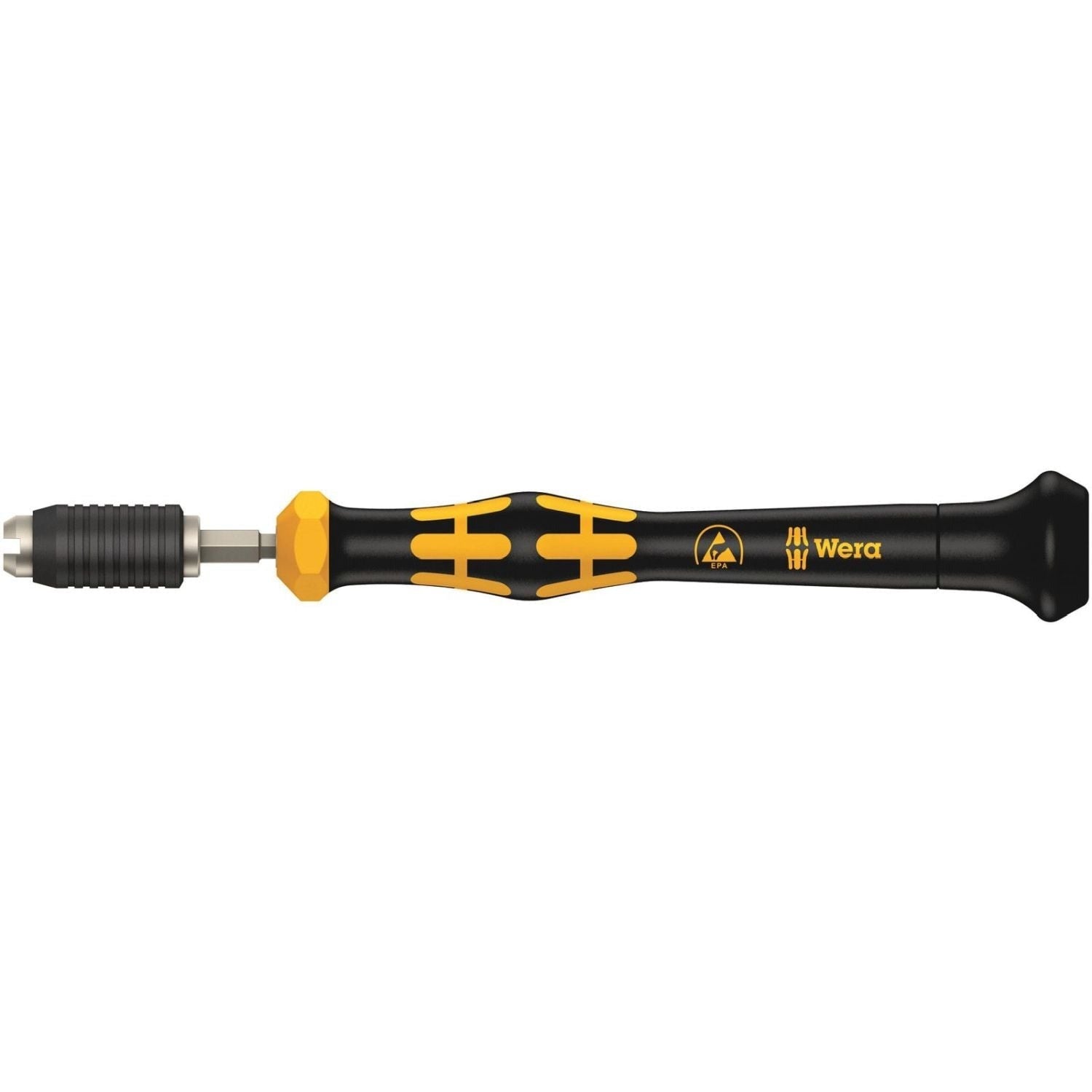 Wera 1460 Esd Kraftform Micro Torque Screwdrivers, With Factory Pre-Set Value (0.02-0.11 Nm) And Quick-Release Chuck, 1461 Esdx0.050 Nm