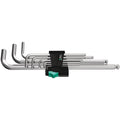 Wera 950/9 Hex-Plus 1 L-Key Set, Metric, Chrome-Plated, 9-Pieces