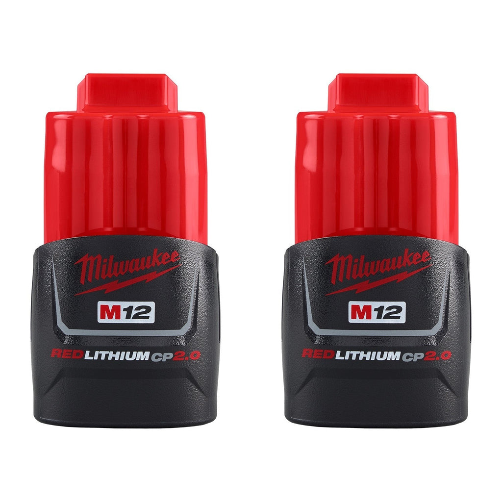 Milwaukee 48-11-2422 M12 REDLITHIUM CP2.0 Battery , 2-Pack