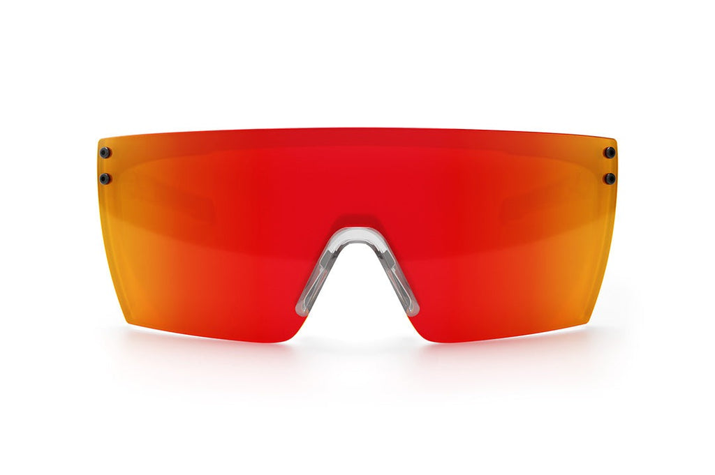 Heat Wave Performance Lazer Face Vapor Clear Frame Sunblast Lens Z87+ Sunglasses