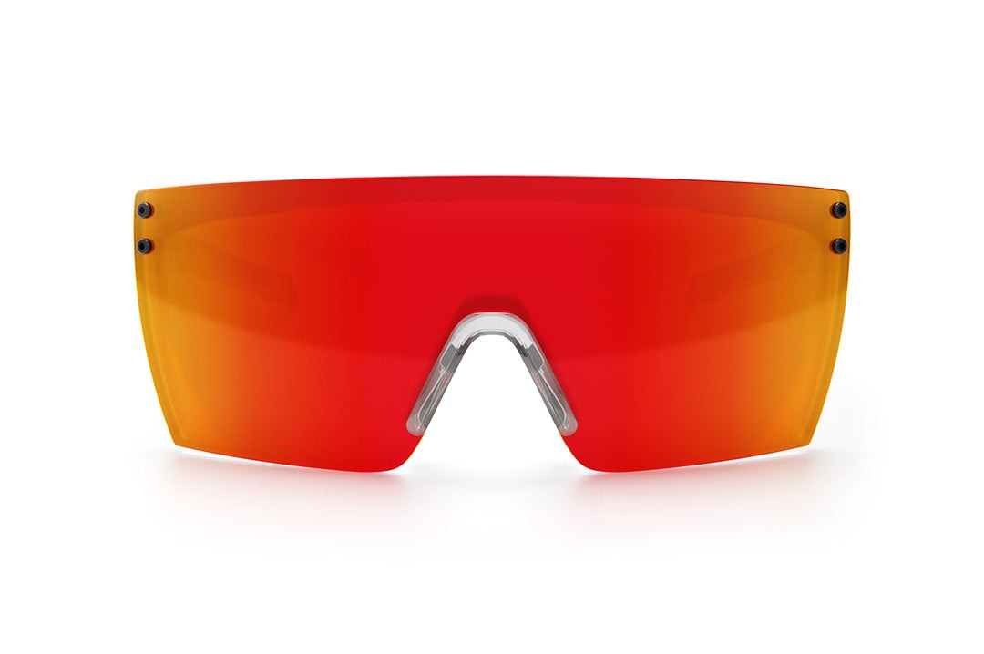 Heat Wave Performance Lazer Face Vapor Clear Frame Sunblast Lens Z87+ Sunglasses