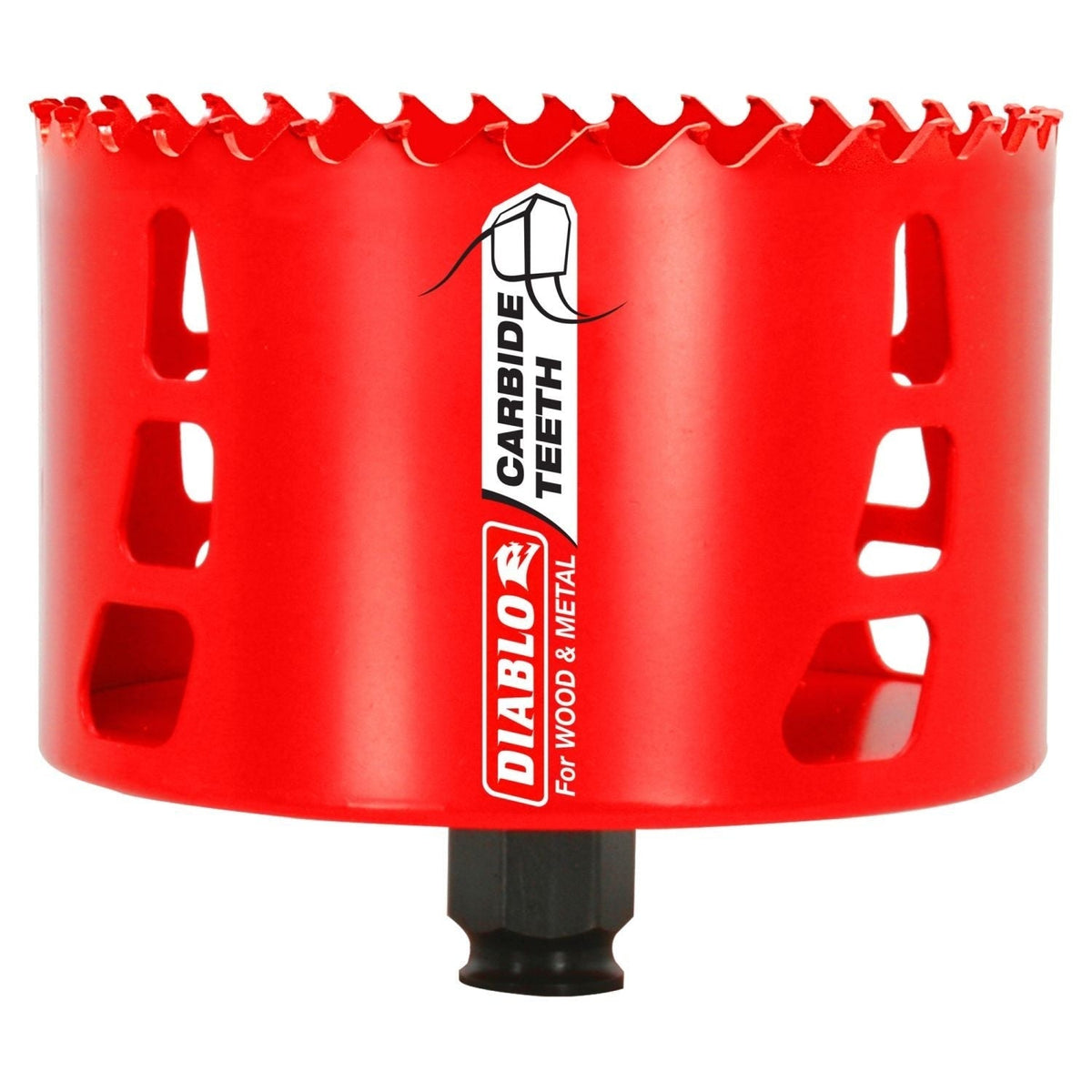 Diablo DHS4125CT 4-1/8 Inch Carbide-Tipped Wood & Metal Holesaw