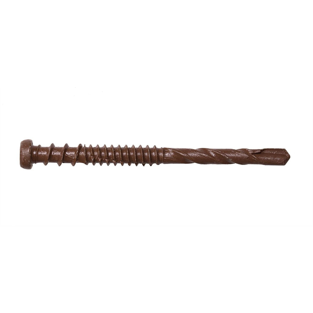 Simpson Strong-Tie DCSD238SRD01 Deck-Drive DCSD COMPOSITE-TO-STEEL Screw (Collated), #10 x 2-3/8-in. Quik Guard Red 01, 1000-Pack
