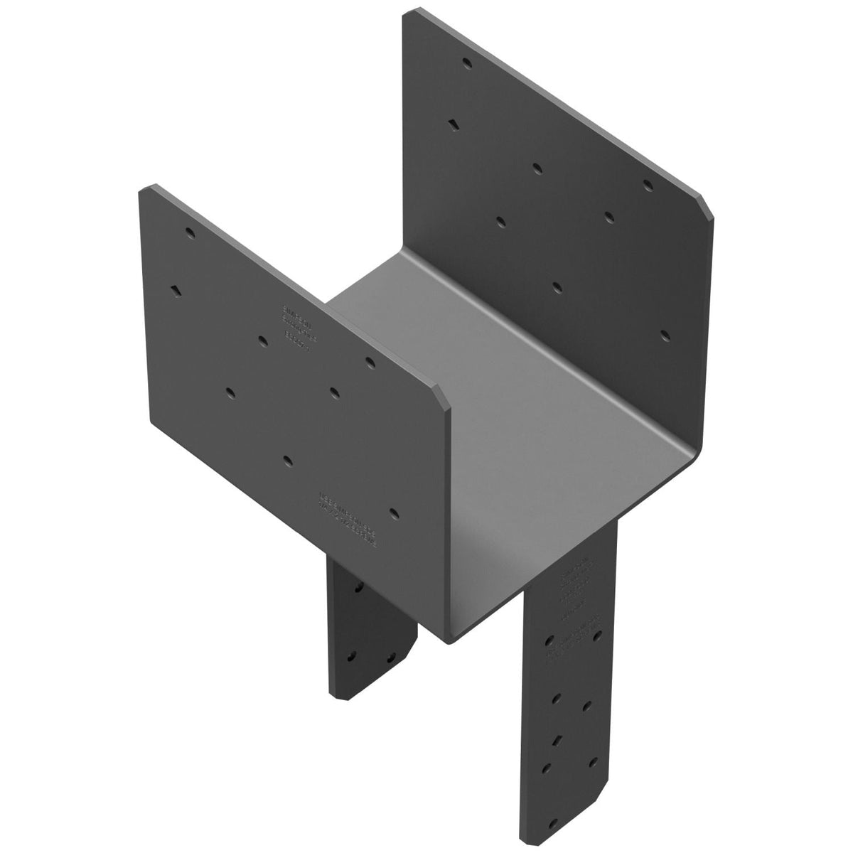 Simpson Strong-Tie ECCQ7.1-6SDS2.5 ECCQ End Column Cap for 7-in. Beam, 6x Post, with Strong-Drive SDS Screws