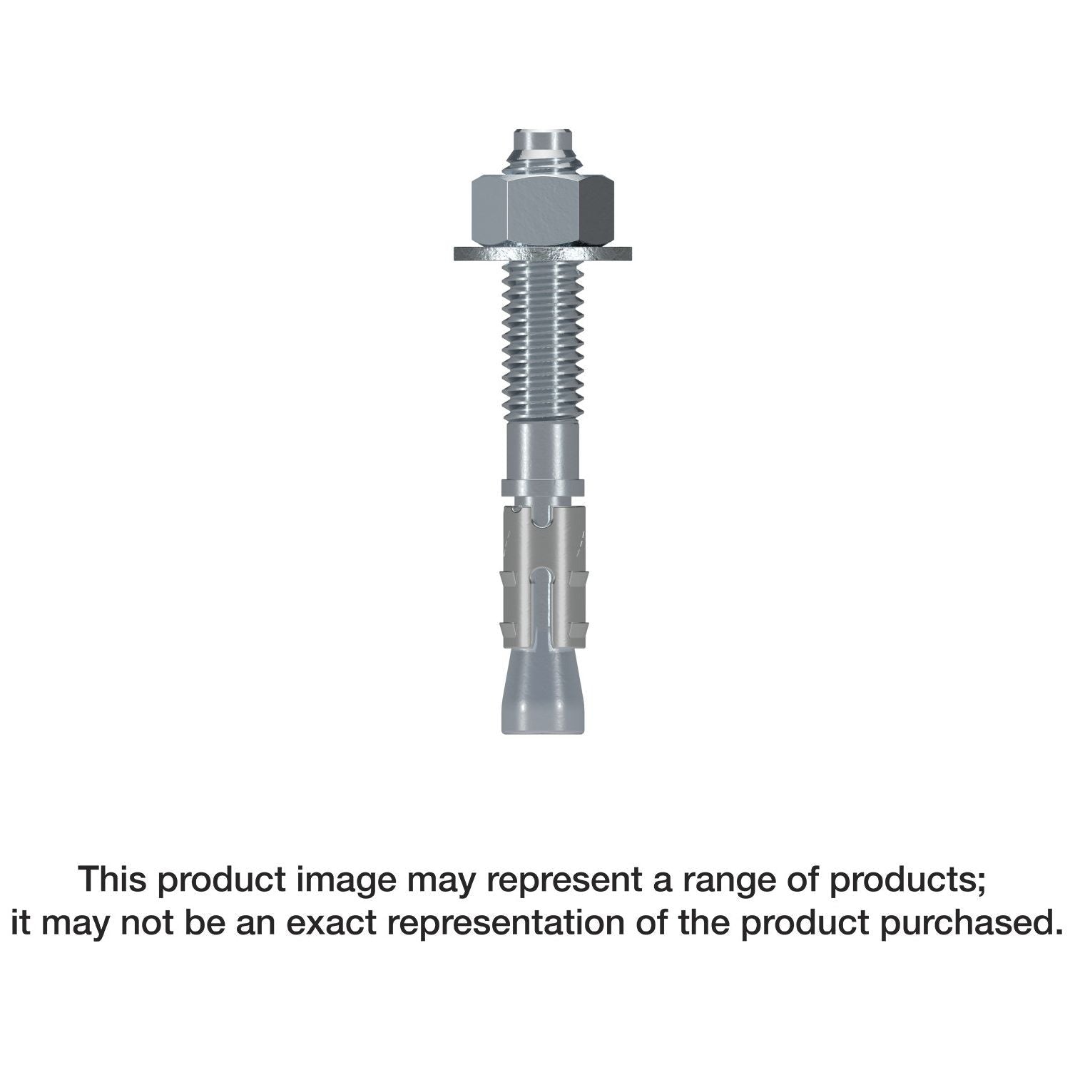 Simpson Strong-Tie STB2-37214R50 Strong-Bolt 2, 3/8-in. x 2-1/4-in. Wedge Anchor, 50-Pack