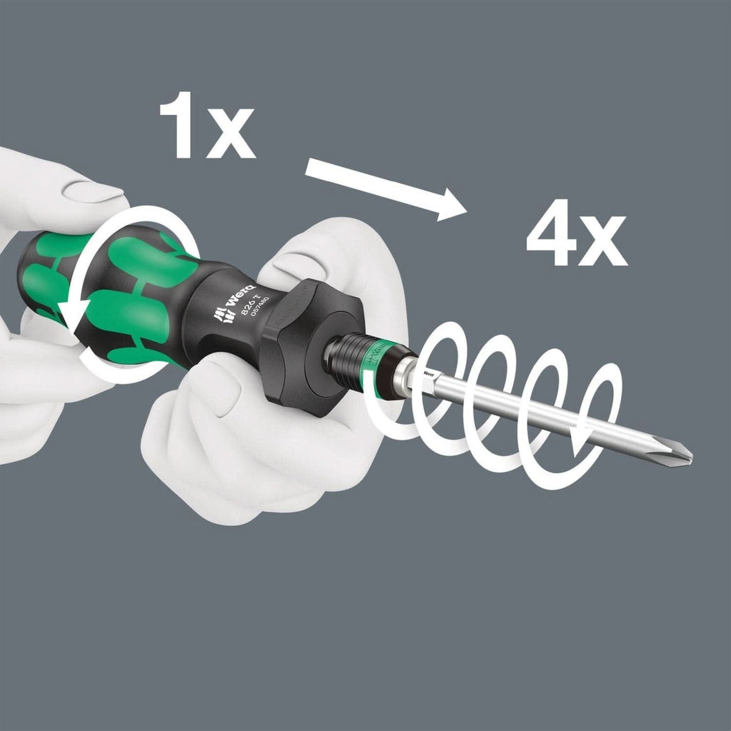 Wera Kraftform Kompakt Turbo Imperial 1, 19-Pieces