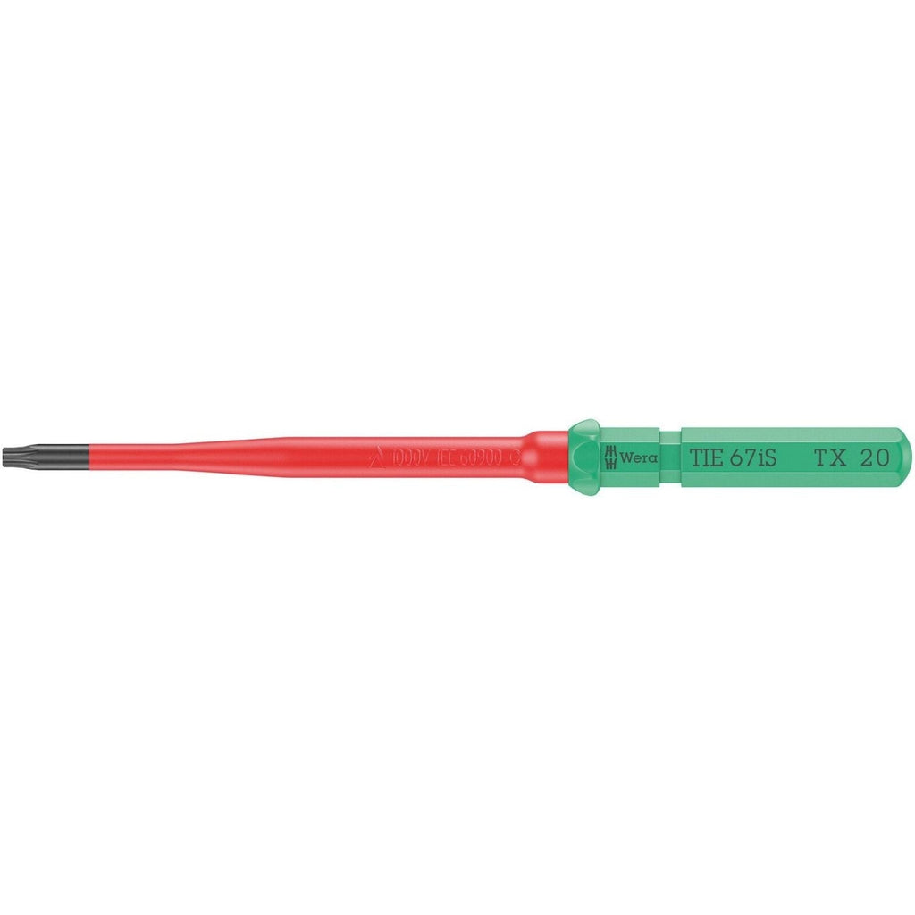 Wera Kraftform Kompakt VDE 67 Is Torx Take It Easy, Torx 20x157-mm.