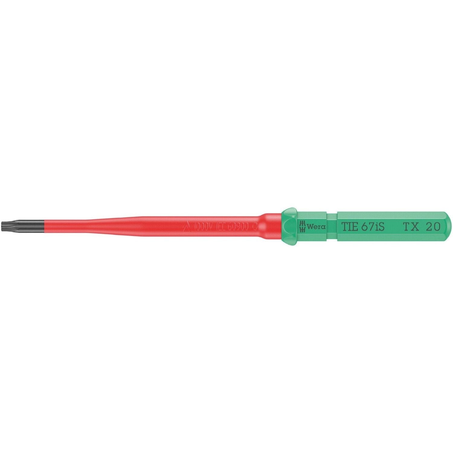 Wera Kraftform Kompakt VDE 67 Is Torx Take It Easy, Torx 20x157-mm.