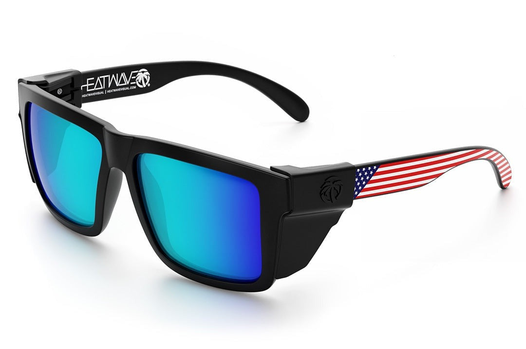 Heat Wave XL VISE Z87 Stars and Stripes USA Sunglasses