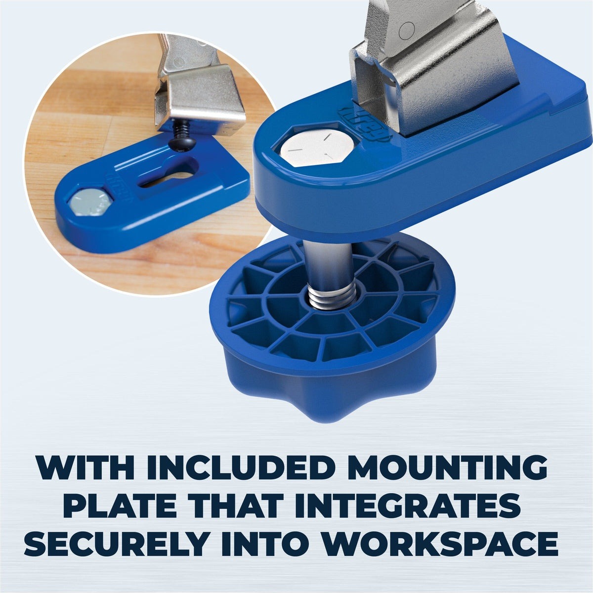 Kreg Tool Automaxx 3-in. Bench Clamp Kit with Bench Clamp Base (KBC3-BAS)