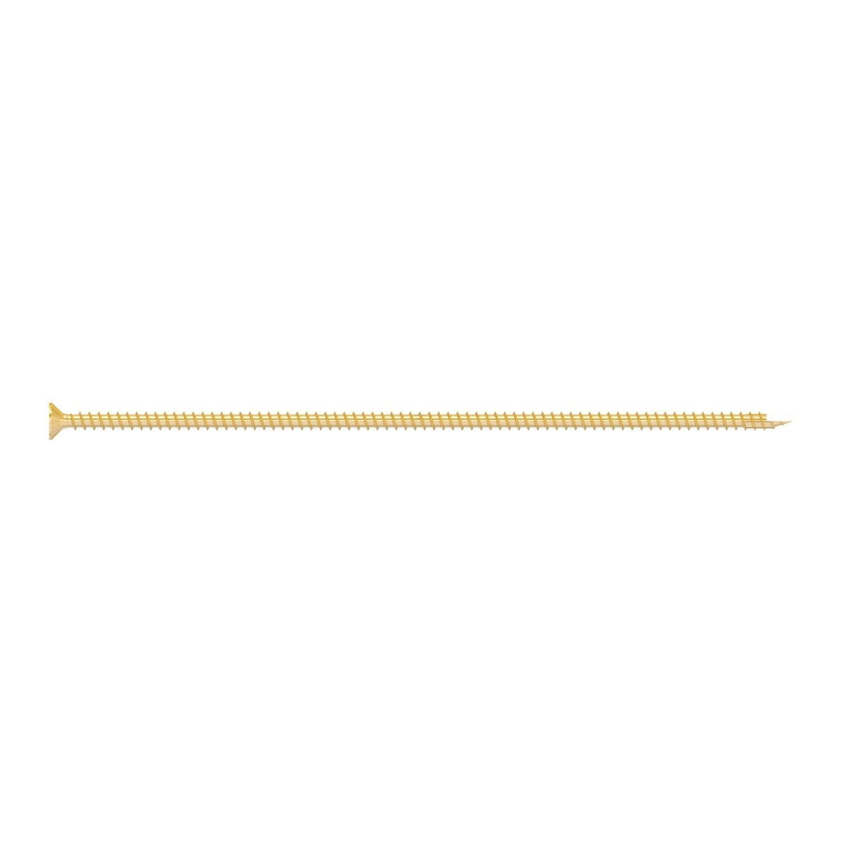 Simpson Strong-Tie SDCF221134 Strong-Drive SDCF TIMBER-CF Screw, 0.315-in. x 11-3/4-in. T40, Yellow Zinc, 250-Pack