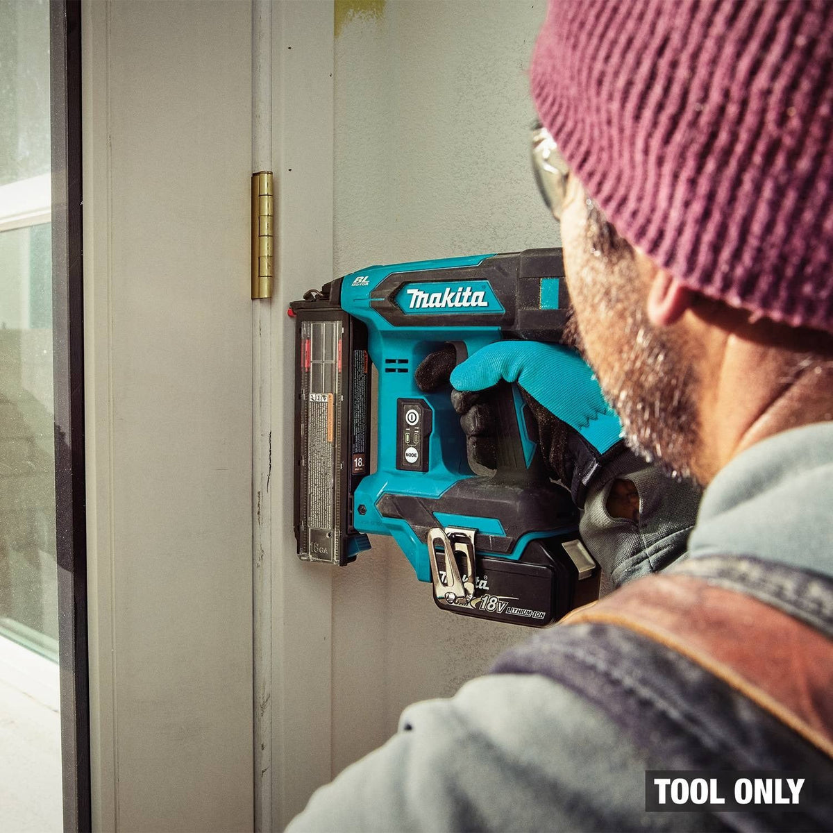 Makita XNB04Z 18V LXT Brushless Cordless 2-in. 18-Gauge Brad Nailer w/ (2) 4.0Ah Battery Starter Kit