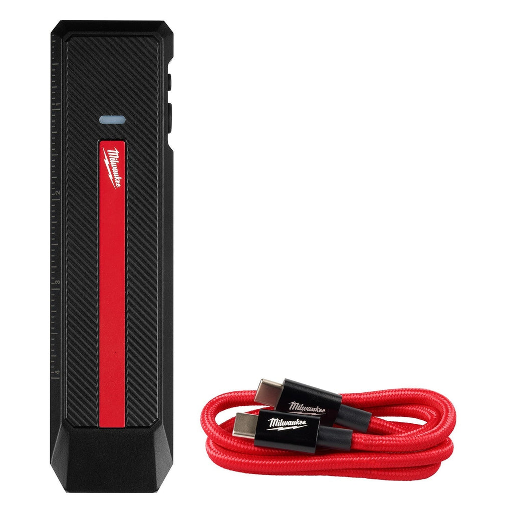 Milwaukee 2016R Milwaukee Rechargeable 1300-Lumen Flat Flashlight w/ Green Laser