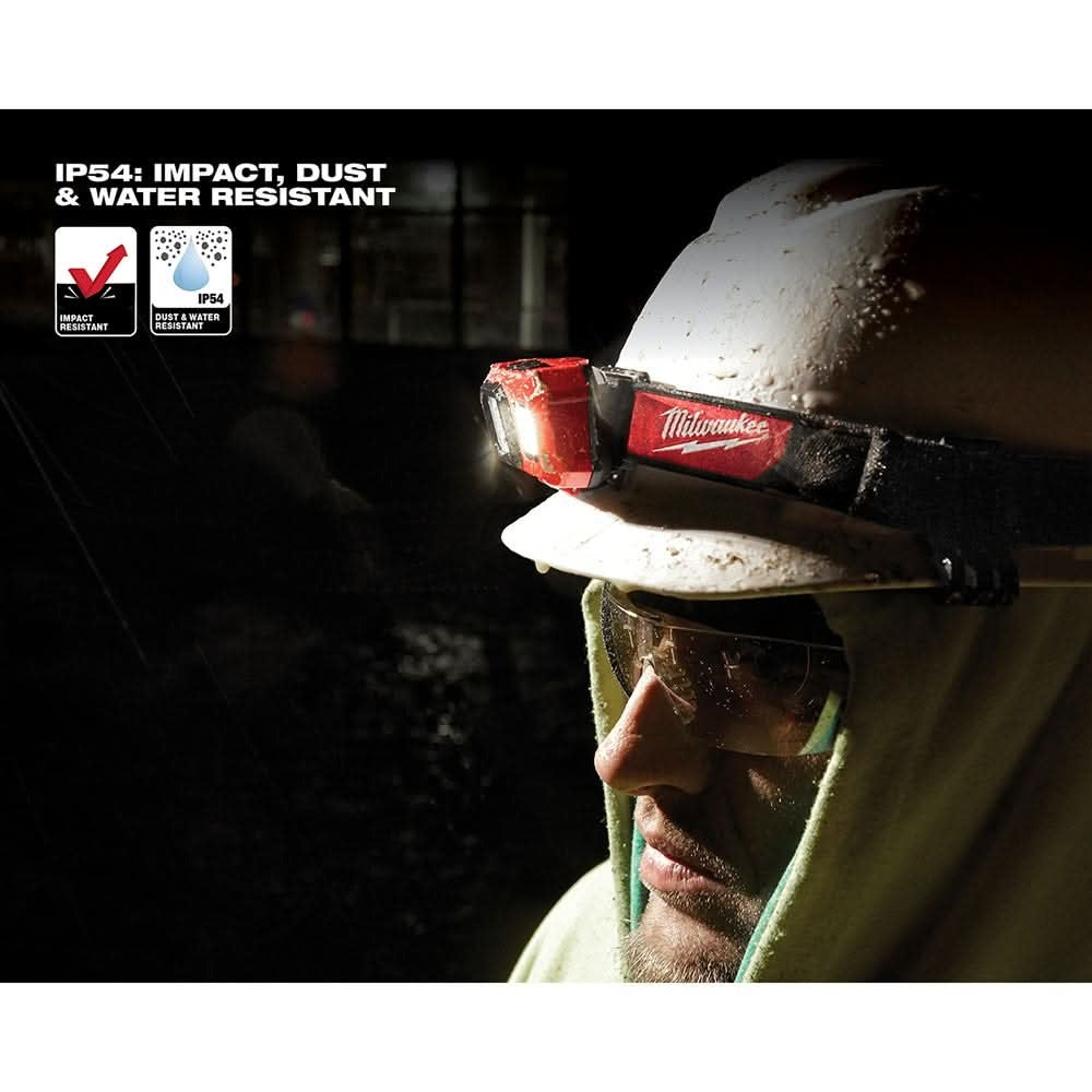 Milwaukee 2104 Spot / Flood 450-Lumen Headlamp