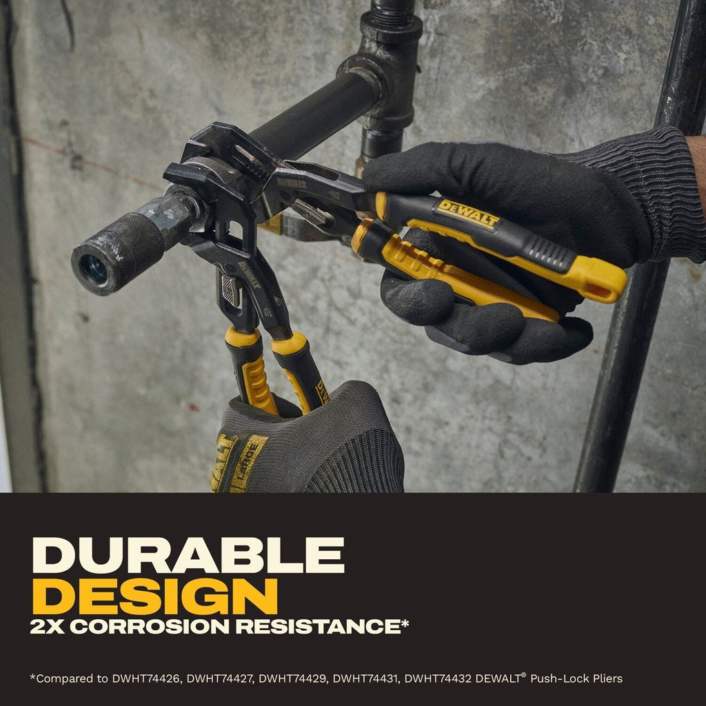 DeWALT DWHT82821 10-in. Slidelock V-Jaw Pliers