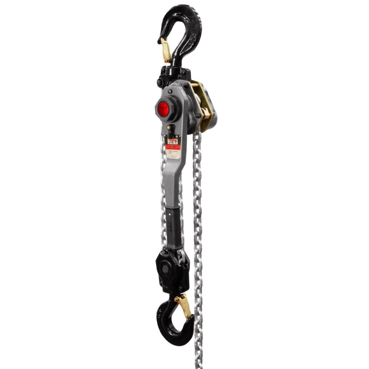 JET 376600 JLH Series 6 Ton Lever Hoist, 5-Foot Lift with Overload Protection