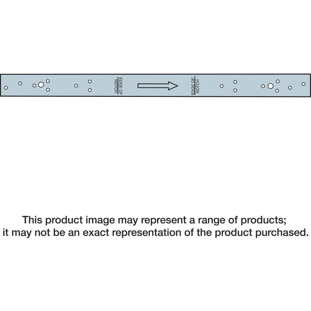 Simpson Strong-Tie RPS28 RPS 28-5/16-in. 16-Gauge Galvanized Retrofit Strap Tie