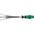 Wera 393 S Bitholding Screwdriver Extra Slim With Flexible Shaft, 1/4-in.x173.5-mm.