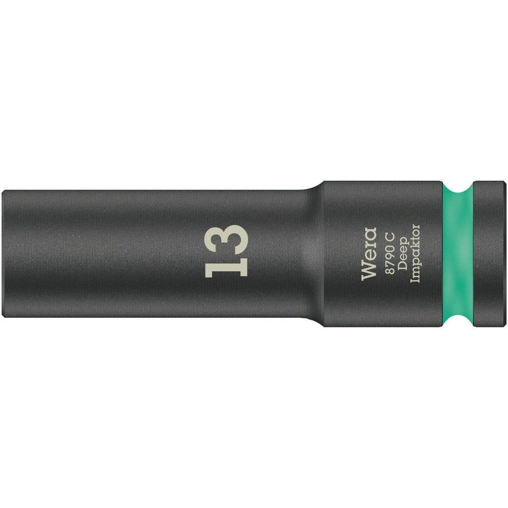 Wera 8790 C Impaktor Deep Socket With 1/2-in. Drive, 13x83-mm.