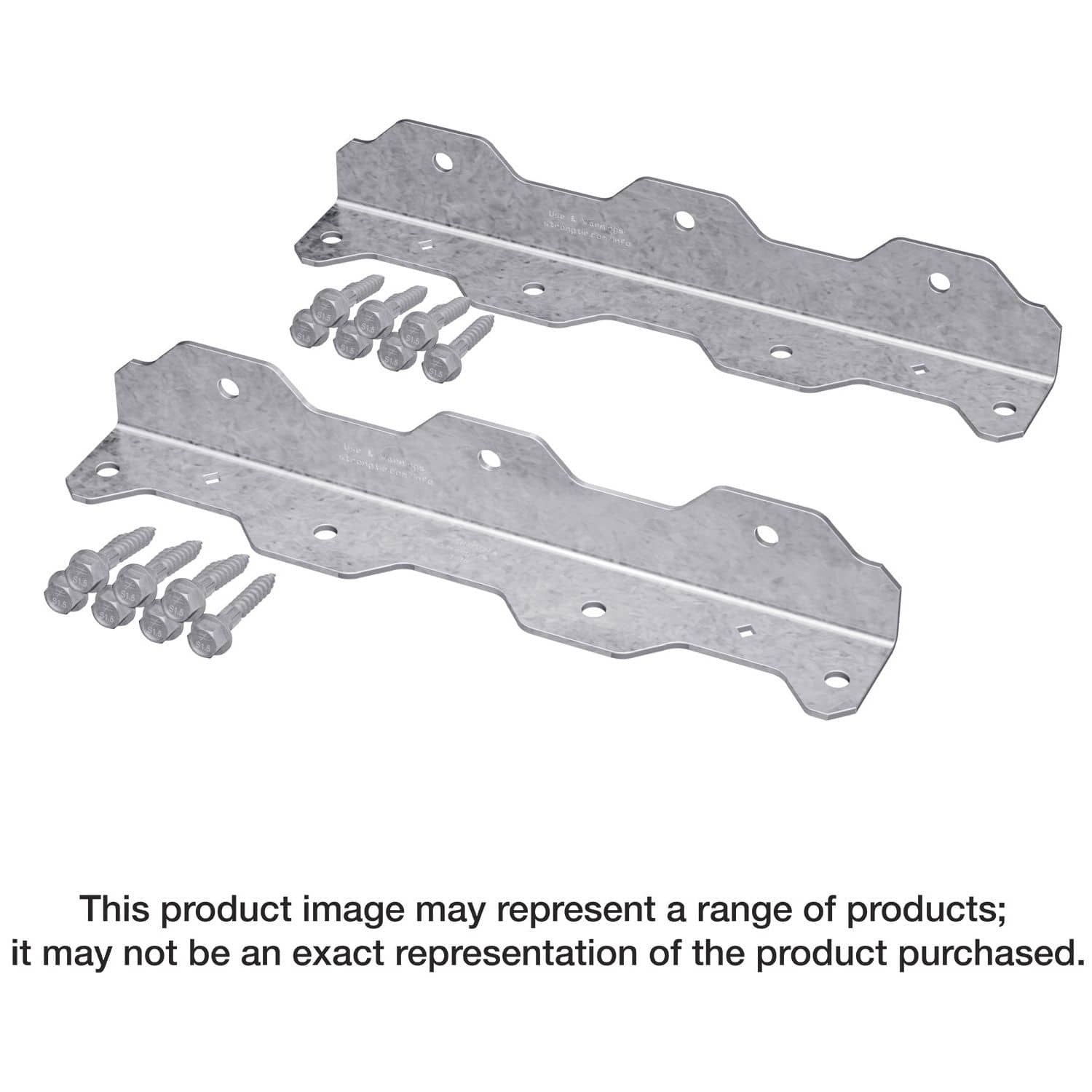 Simpson Strong-Tie TA9Z-R TA 8-1/4-in. 12-Gauge ZMAX Galvanized Staircase Angle