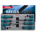 Vessel 9008EVA MEGADORA JAWSFIT Screwdriver 8-Piece Set (9008EVA)