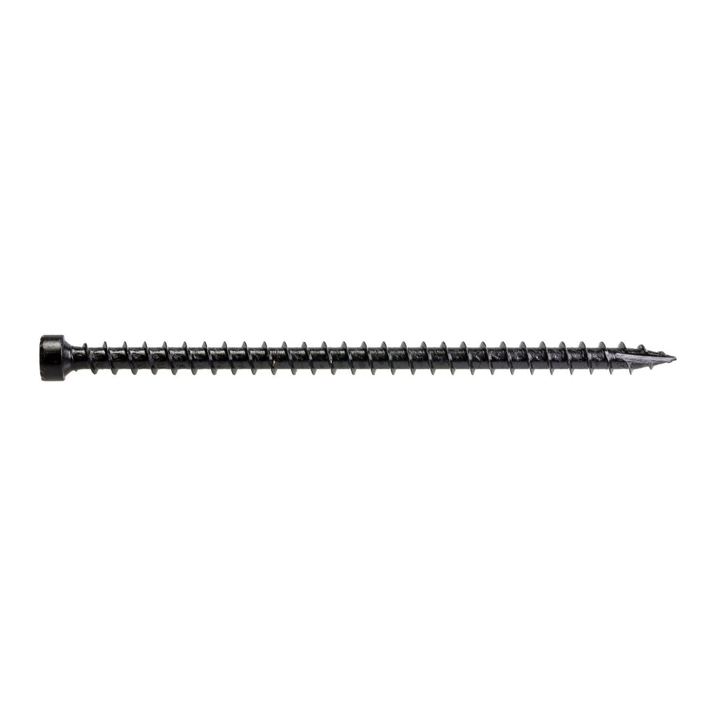 Simpson Strong-Tie SDWC15450-KT Strong-Drive SDWC TRUSS Screw, .155-in. x 4-1/2-in. T30 6-Lobe E-coat, Black, 50-Pack