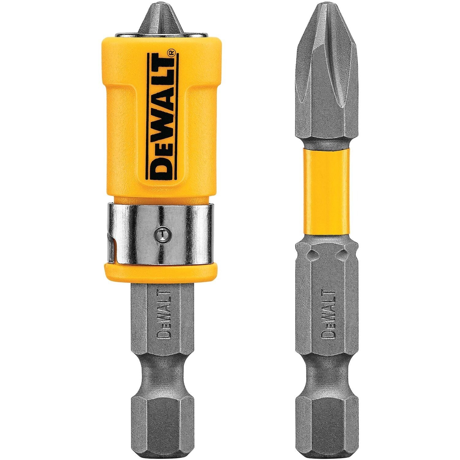 DeWALT DWA2PH2SL MAX FIT 2" PH2 Phillips Driver Bit 2-Pack + Sleeve