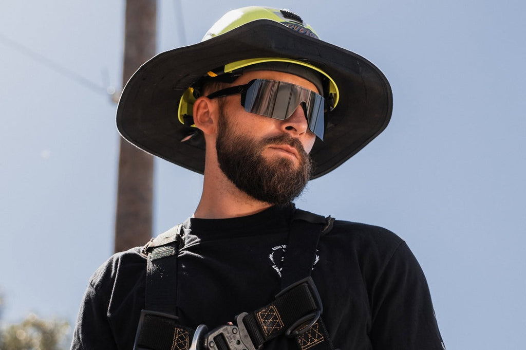 Heat Wave Skynet Black Z87+ Sunglasses