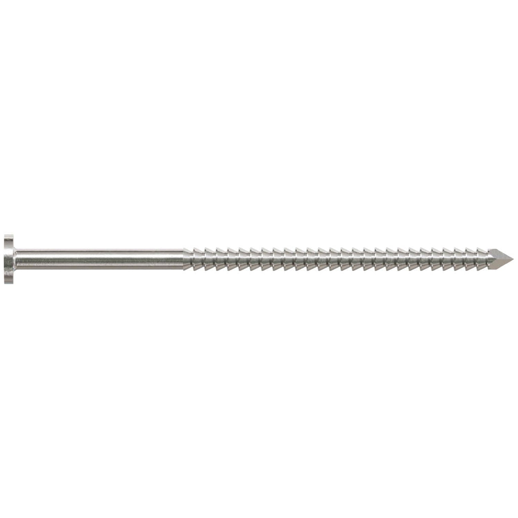 Simpson Strong-Tie T7KR71 Premium Siding Nail, 2-1/4-in. x 7/32-in. Head Dia., Type 316 Stainless Steel, 1-lb.