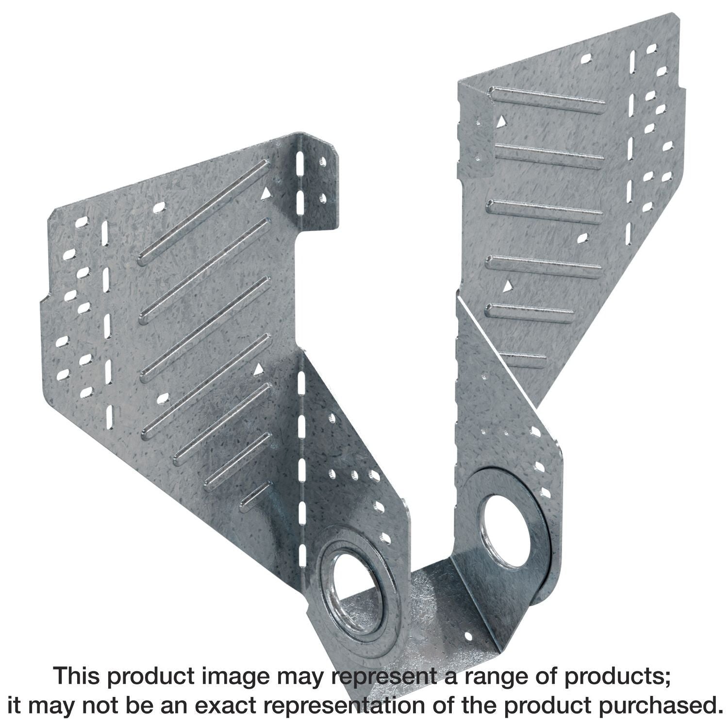 Simpson Strong-Tie LSSR210-2Z LSSR Light Field-Adjustable Rafter Hanger for Double 2x