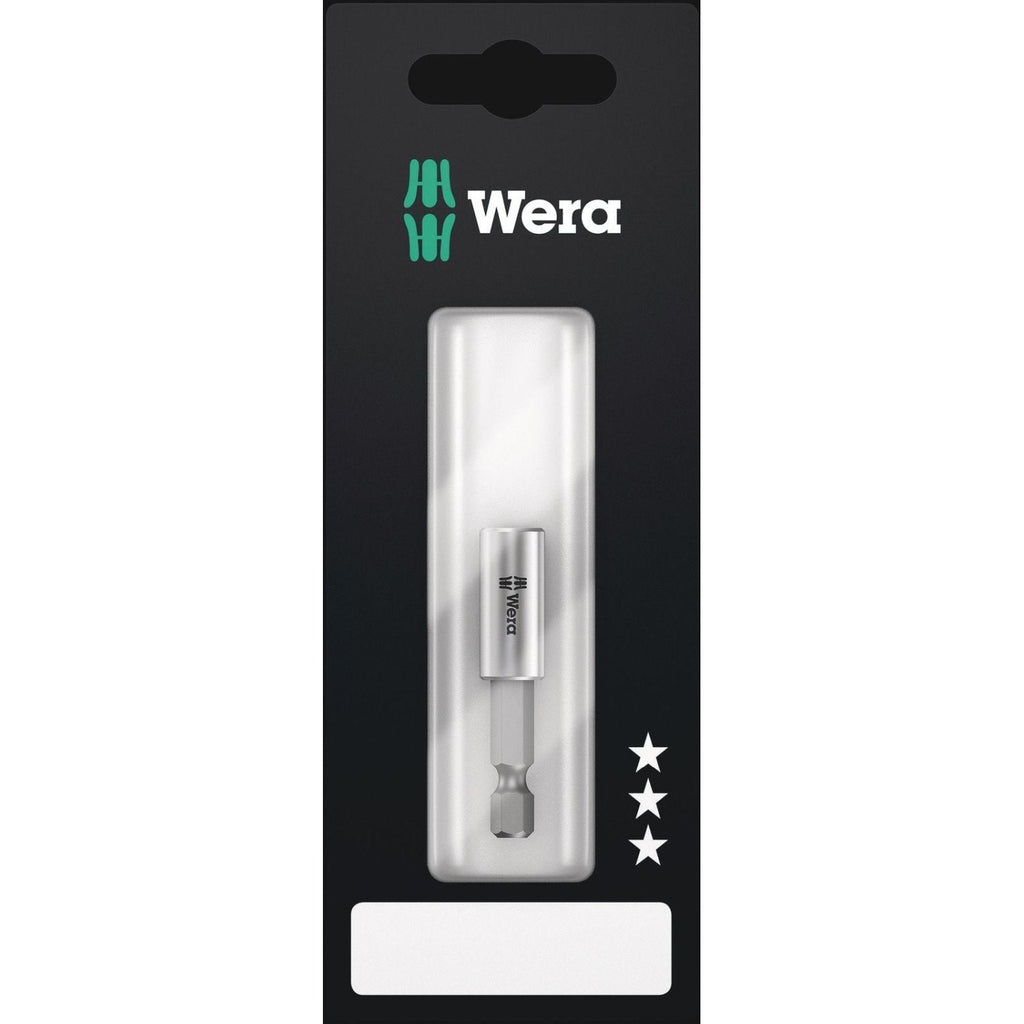 Wera 899/4/1 S Universal Bit Holder With Strong Retaining Ring, 1/4-in.x50-mm.