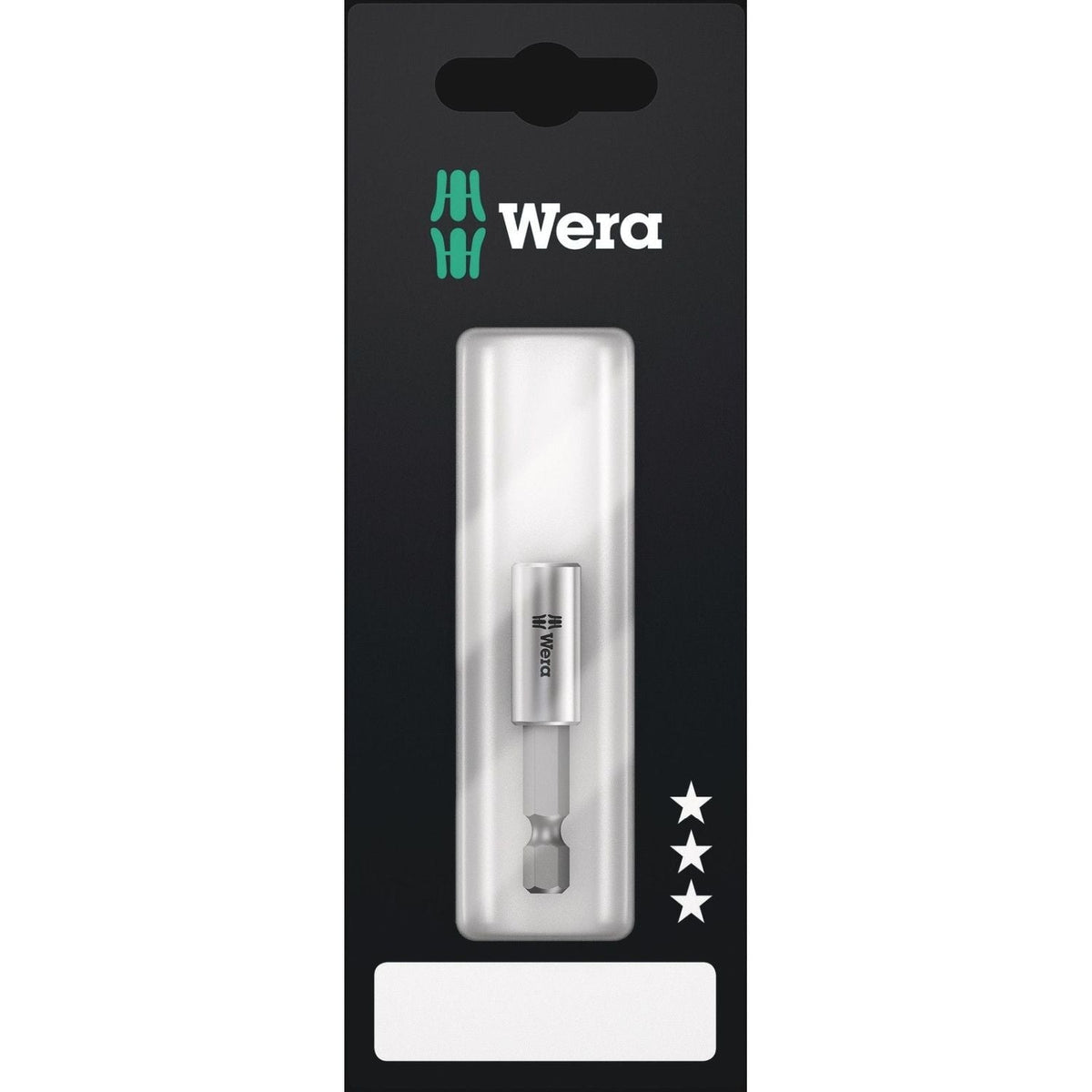 Wera 899/4/1 S Universal Bit Holder With Strong Retaining Ring, 1/4-in.x50-mm.
