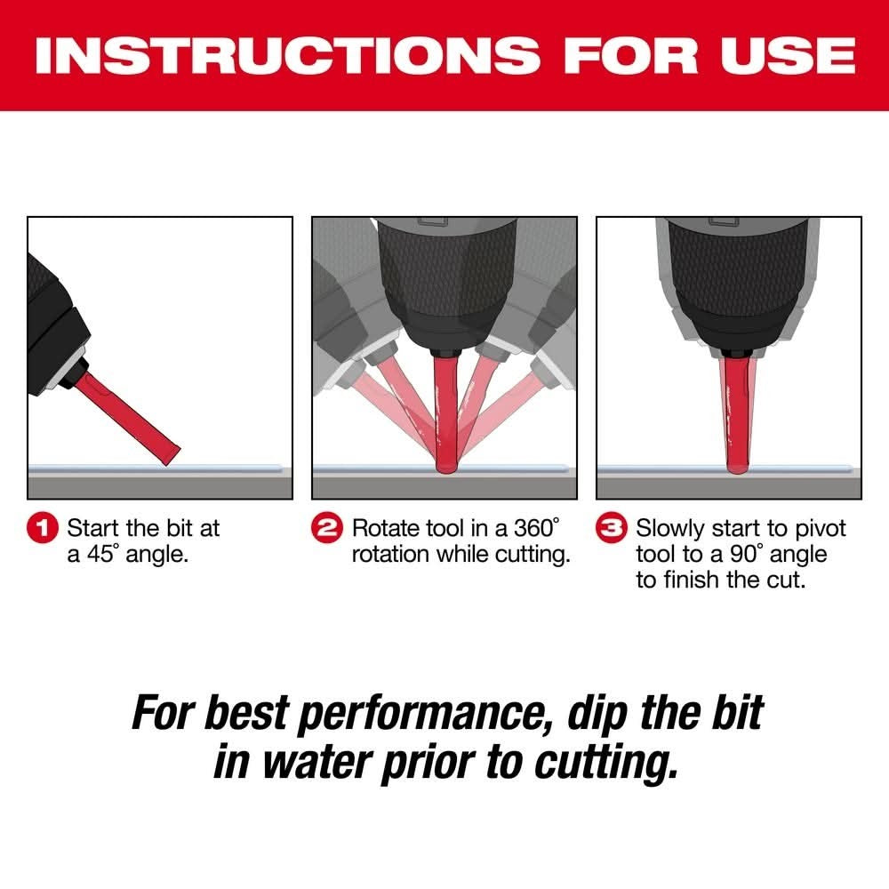 Milwaukee 49-56-0513 5/8" Diamond Plus Hole Saw