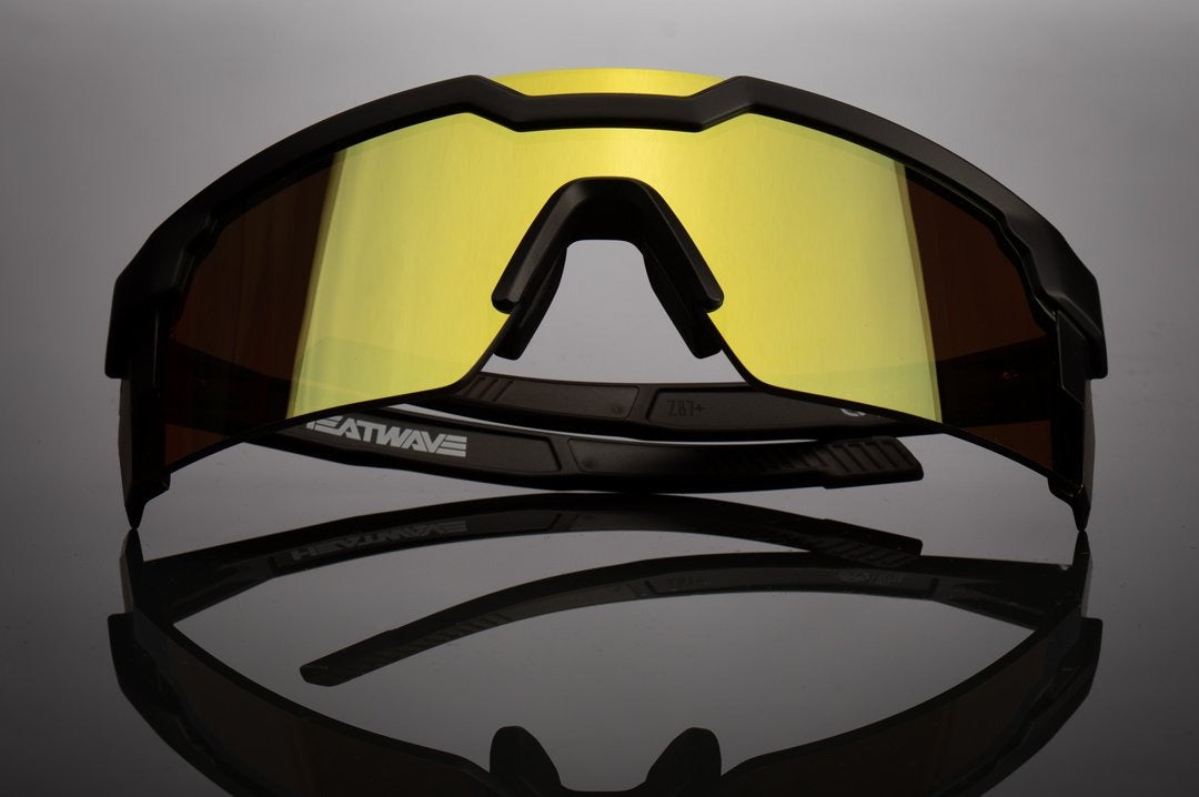 Heat Wave Future Tech Gold Z87+ Sunglasses