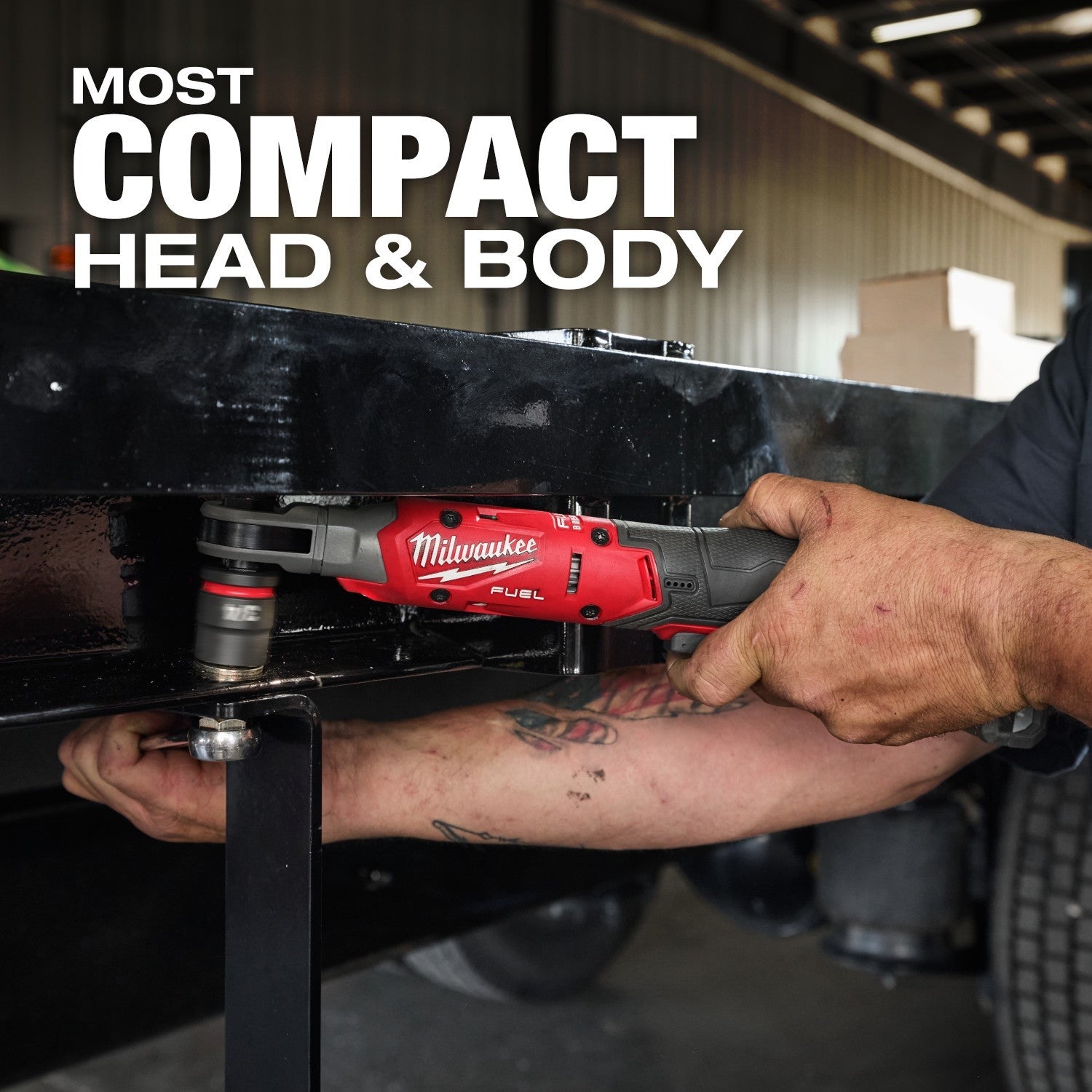 Milwaukee 3054-20 M12 FUEL Brushless 1/2-in. Ratchet, Tool Only