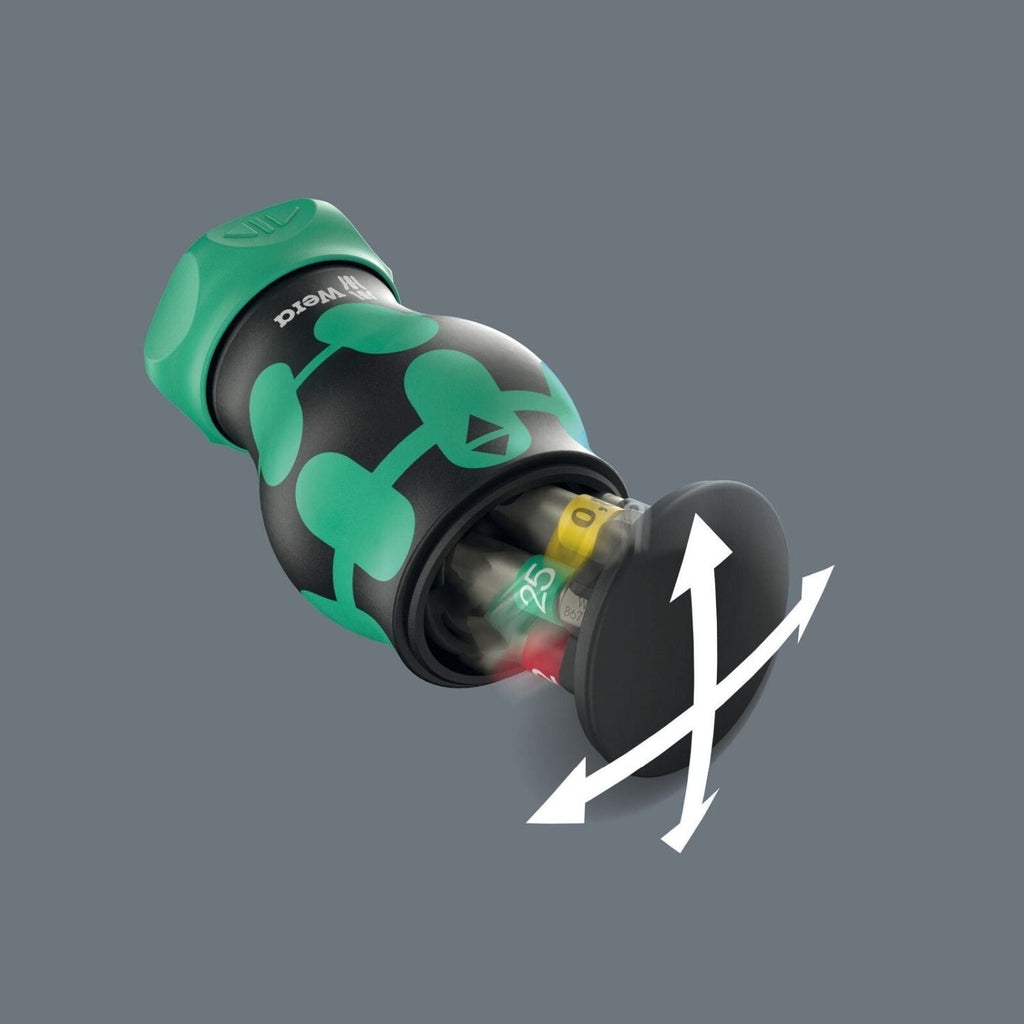 Wera Kraftform Kompakt Stubby Magazine Ra 2, 6-Pieces