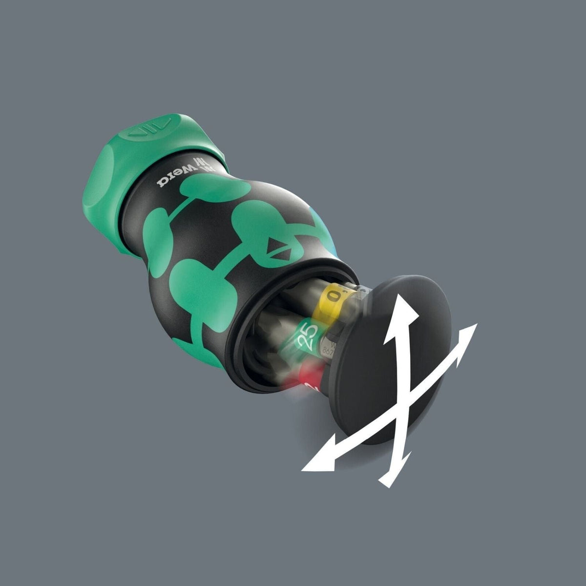 Wera Kraftform Kompakt Stubby Magazine Ra 2, 6-Pieces