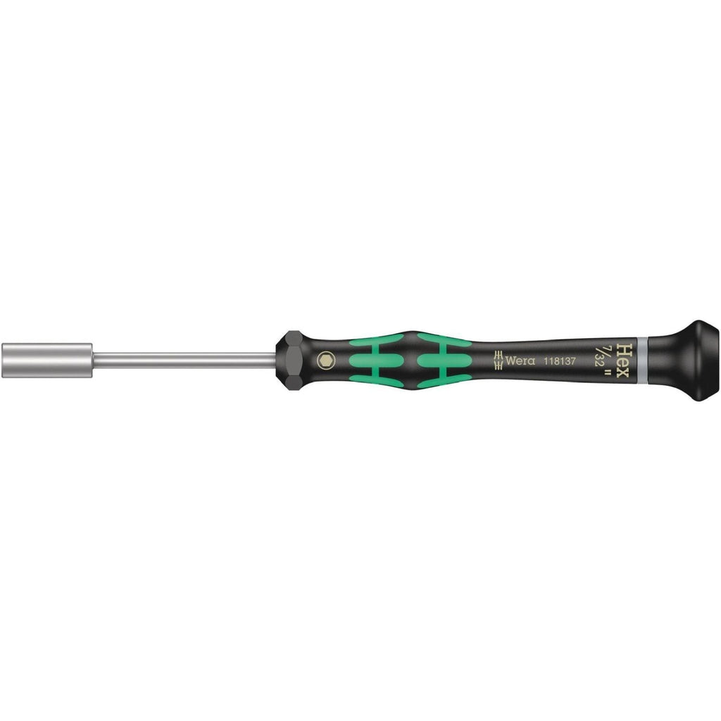 Wera 2069 Nutdriver For Electronic Applications, 7/32-in.x60-mm.