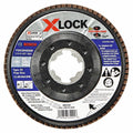 Bosch 4-1/2-in. 40 Grit X-LOCK Type 29 Flap Disc for Metal Grinding (FDX2945040)