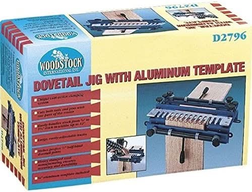 Shop Fox D2796 12" Dovetail Jig with Aluminum Template