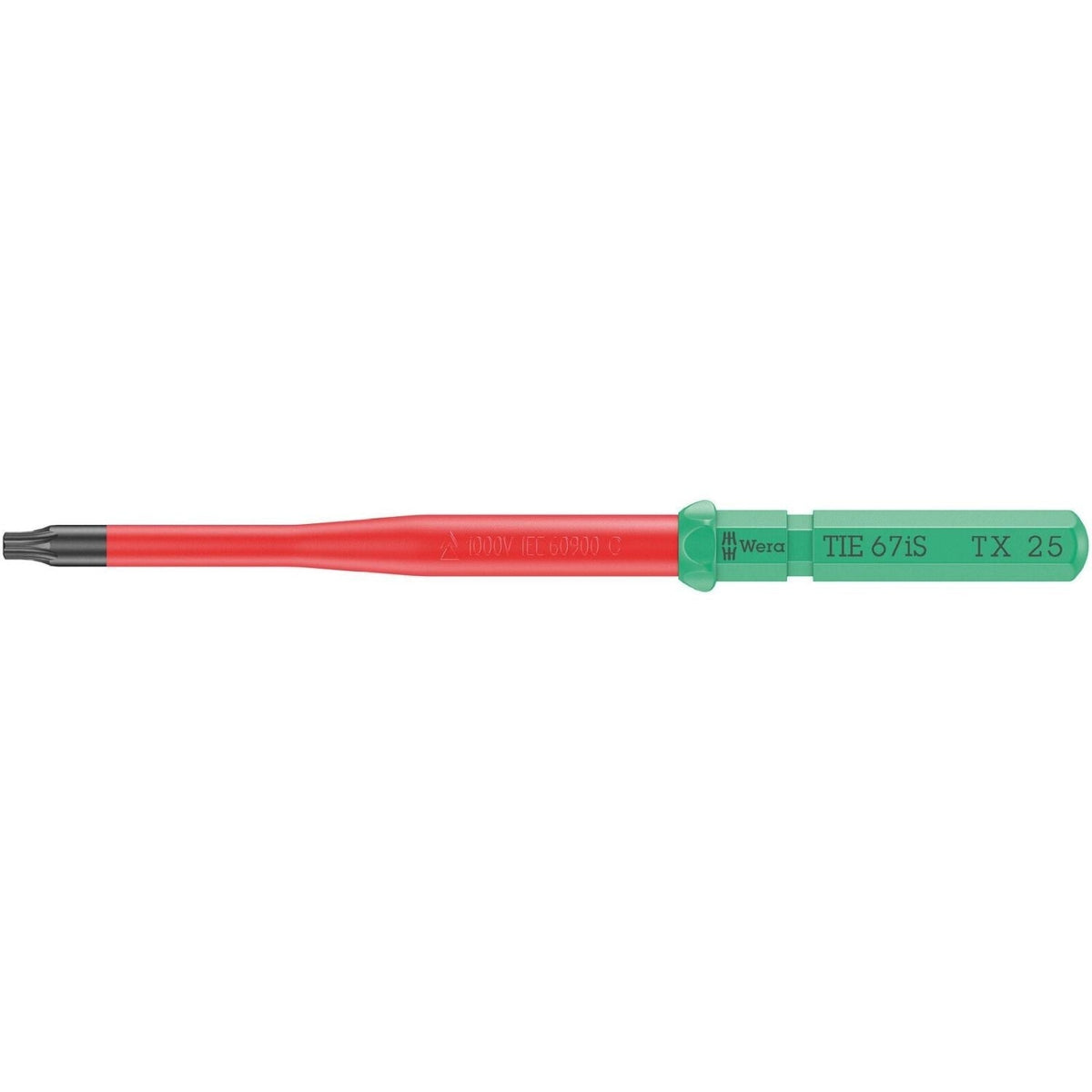 Wera Kraftform Kompakt VDE 67 Is Torx Take It Easy, Torx 25x157-mm.