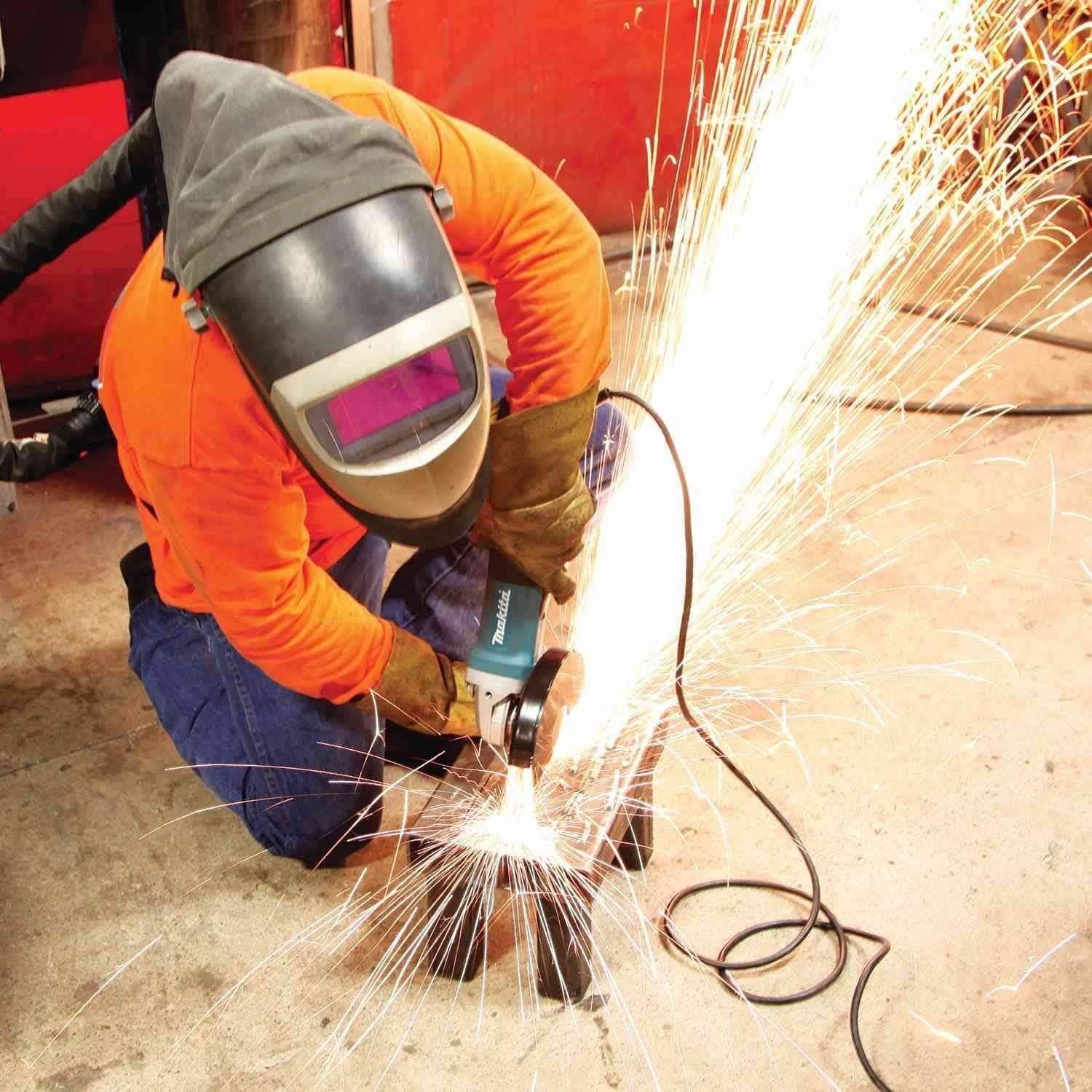 Makita 9565PCV 5" SJS High-Power Paddle Switch Angle Grinder