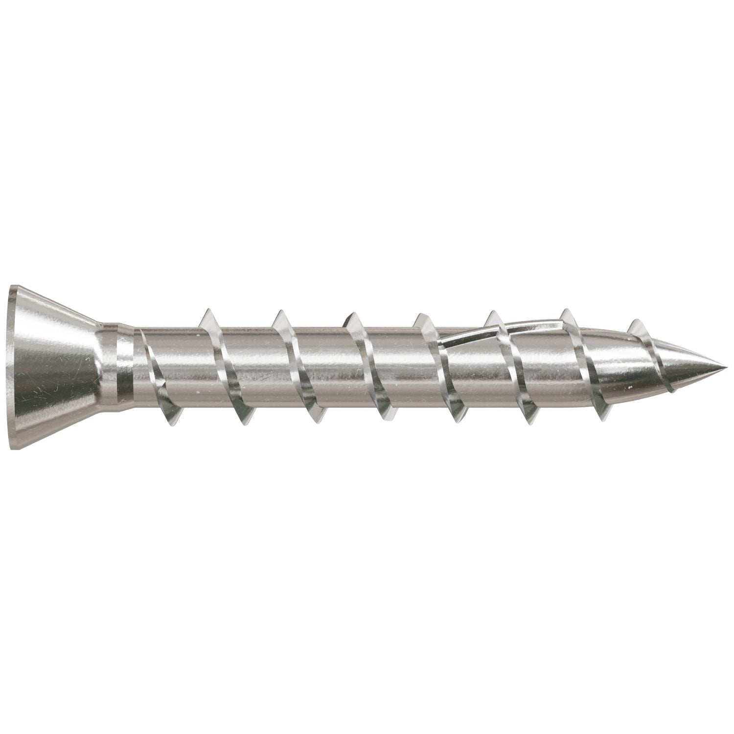 Simpson Strong-Tie T07100WP1 Deck-Drive DWP WOOD SS Screw, #7 x 1-in. T15, Trim Head, Type 316, 1-lb.