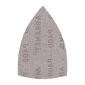 Mirka Abranet 4 x 6 x 6-in. P80 Grip Triangle Sanding Sheets, 50-Pack Dust-Free Sanding (9A-219-080)