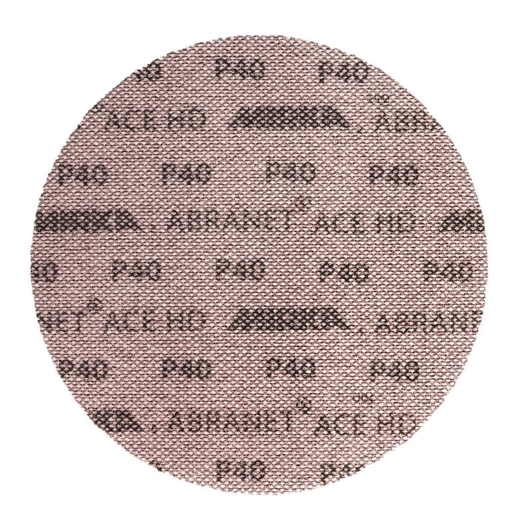 Mirka Abranet Ace HD 8-in. P40 Grip Net Sanding Disc 25-Pack for Dust-Free Sanding (AH-252-040)