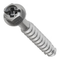 Simpson Strong-Tie TNTSS625214H Titen Turbo, 1/4-in. x 2-1/4-in. Type 316 Stainless-Steel Hex-Head Concrete and Masonry Screw, 50-Pack
